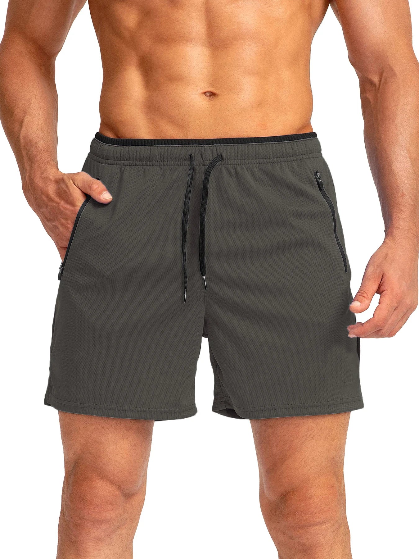 Men’s Performance Fishing Shorts – Breathable Quick Dry Outdoor Shorts for Camping, Running & Beachwear