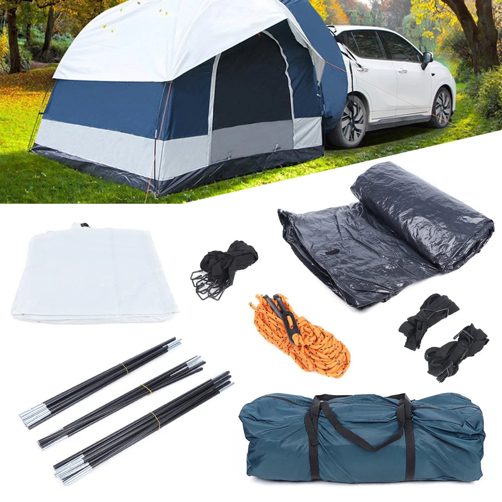 Car-mounted Tent  outdoor Vehicle Camping Tents for Off-road Adventures, Car Camping