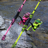Heavy Duty Carbon Fiber Fishing Rod Combo – Portable Spinning Rod & Reel Set with Accessories