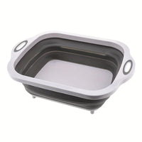 Portable Foldable Basin with Sink & Storage – Perfect for Travel