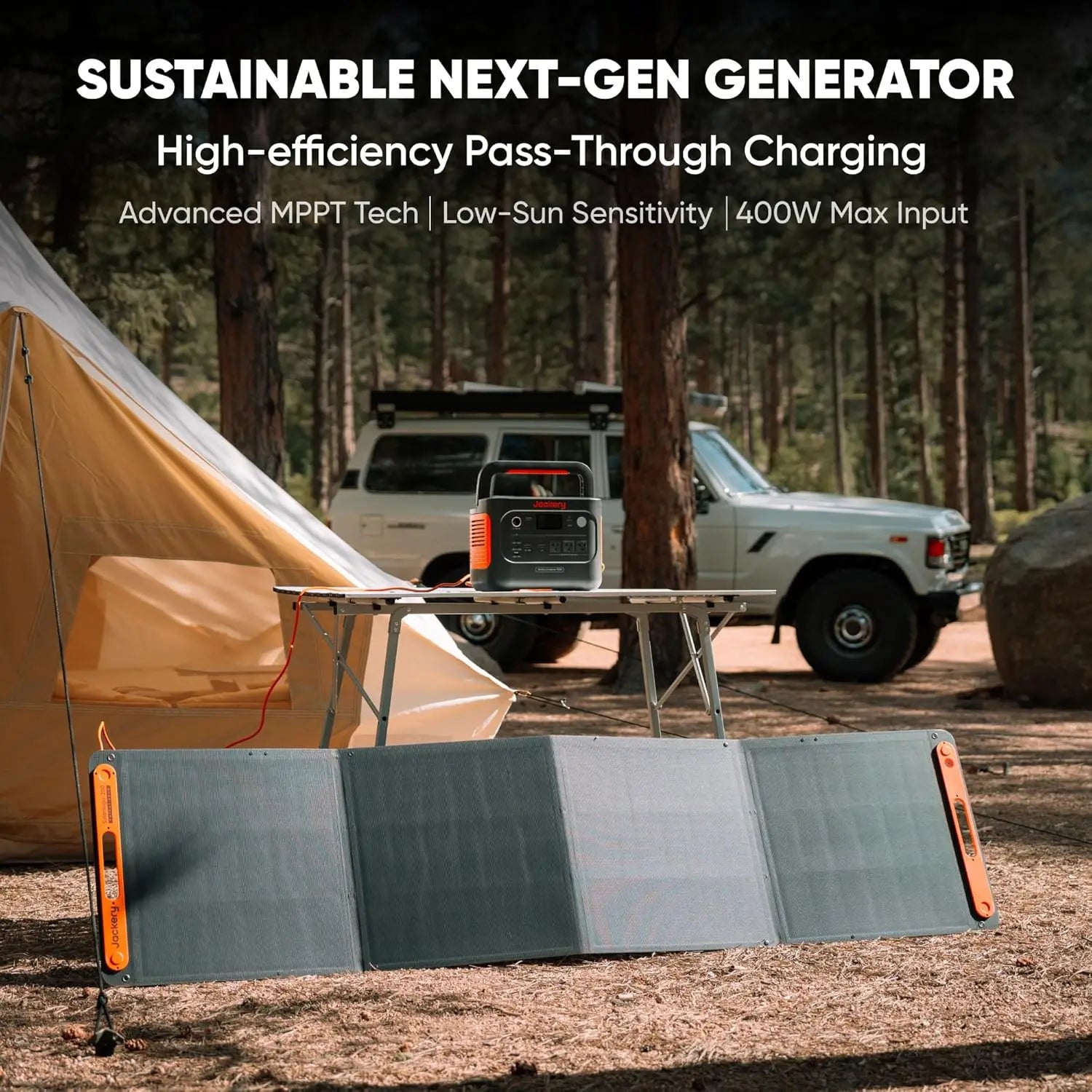 Jackery 1070Wh Portable Power Station – 1500W Solar Generator for Camping & Backup Power