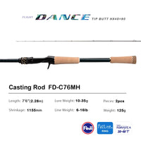 PURELURE DANCE S822H Spinning Rod – High Carbon Long Casting