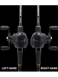 Ultra Lightweight Baitcasting Reel – High Speed Magnetic Brake Fishing Reel (12KG Max Drag)