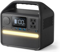 521 Portable Power Station (256Wh) – 300W Solar Generator for Home Backup & Camping