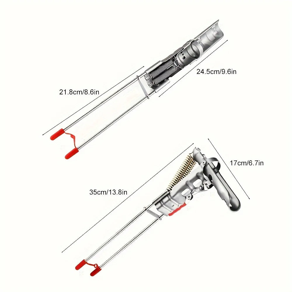 Automatic Spring Fishing Rod Holder – Adjustable Folding Stainless Steel