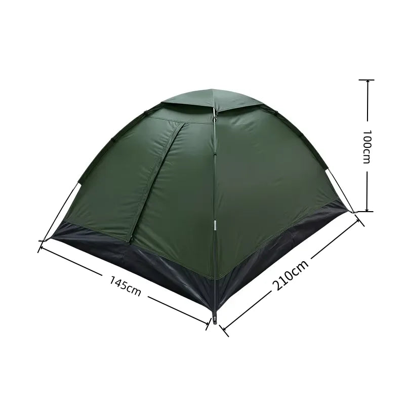 2 Person Ultralight Camping Tent – Dual Layer Waterproof Outdoor Hiking Tent with Sun Protection