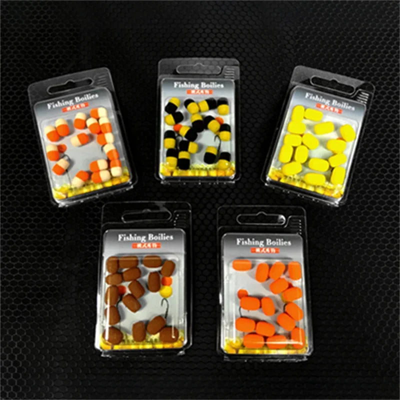 Floating Boilies Carp Fishing Bait Set – High Buoyancy Hair Rig Fishing Baits (15PCS)