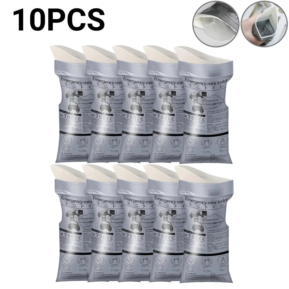 Portable Emergency Urine and Vomit Bags for Travel – Compact