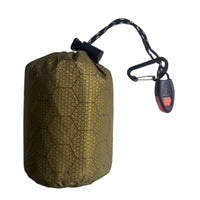 Waterproof Thermal Emergency Sleeping Bag - Portable Survival Bivy Sack