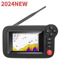 PUPOPAN Smart Fish Finder - Portable Fish Finder and Depth Finder For Recreational Fishing From Dock, Shore Or Bank Find fish