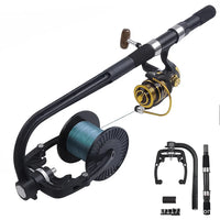 Portable Fishing Line Winder Tool – Reel Spooler for Spinning & Baitcasting Reels