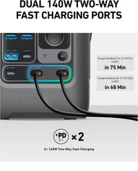 C300 300W Portable Power Station (288Wh) – LiFePO4 Solar Generator for Camping & Backup Power