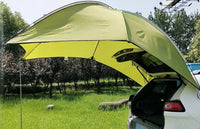 280x190cm Car Rear Tent Outdoor Camping Beach Travel Waterproof Sun Shelter Automobile Awning Rooftop Rain Canopy for SUV Sedan