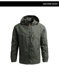 Waterproof Windbreaker Jacket – Outdoor Hiking, Camping & Fishing Casual Coat