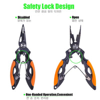 Heavy Duty Multifunction Fishing Pliers – Stainless Steel Hook Remover & Line Cutter Tool