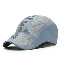 Breathable Mesh Sports Cap – Quick Dry Sunshade Duckbill Hat for Outdoor Summer Activities