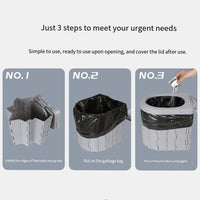 Portable Folding Toilet for Camping & Travel – Lightweight & Durable