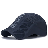 Breathable Mesh Sports Cap – Quick Dry Sunshade Duckbill Hat for Outdoor Summer Activities