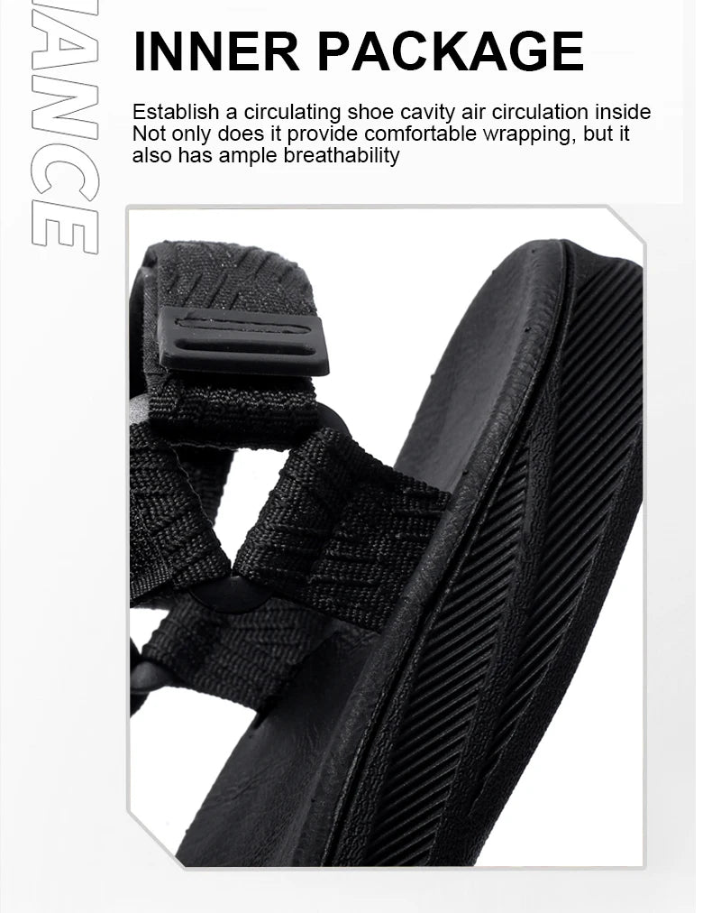 Men's Arch Support Hiking Sandals Outdoor Beach Shoes