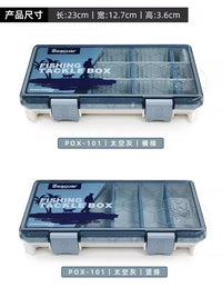 Portable Multifunction Fishing Lure Storage Box – High Capacity Organizer for Hard & Soft Baits