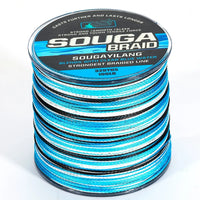 Heavy Duty 4-Strand Braided Fishing Line – PE Multifilament Fishing Wire for Saltwater & Freshwater Fishing