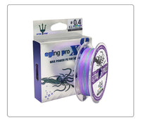 Heavy Duty X8 Braided Fishing Line – PE Multifilament Fishing Thread for Squid & Saltwater Fishing