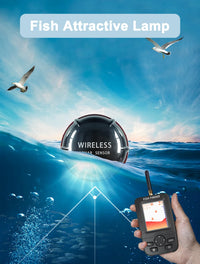 FindFish Portable Wireless Fish Finder XJ01 Sonar Fishing Echo Sounder Detector - Fishing Accessories