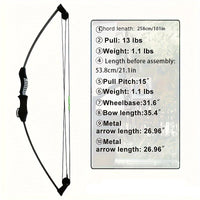 Beginner Archery Set - Compound Bow & Arrow for Practice