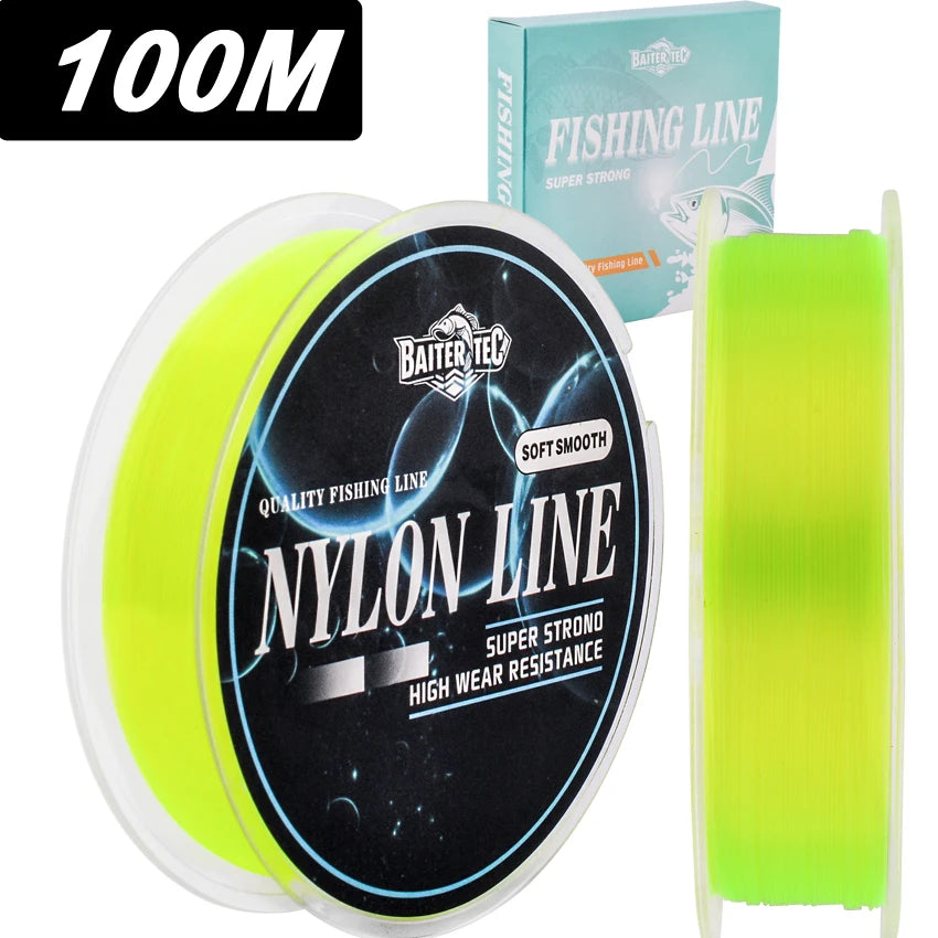 Heavy Duty Monofilament Nylon Fishing Line – Strong Sea Fishing Wire (4LB-34LB)