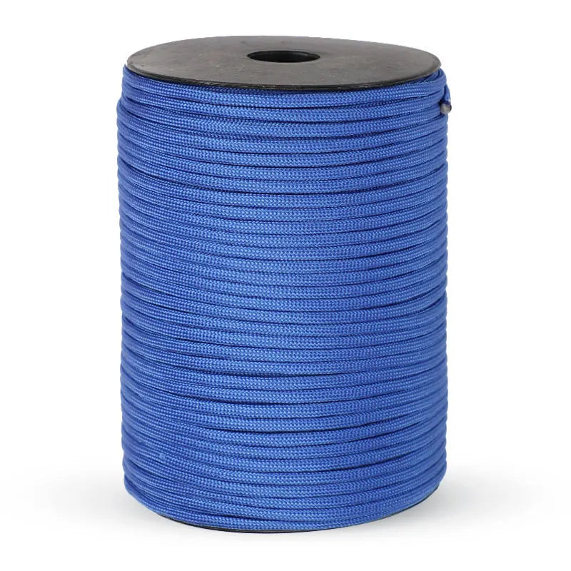 550 Military Standard 9-Core Paracord Rope 4mm for Outdoor Use