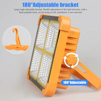 200W Portable Camping Lamp Solar Rechargeable with Magnet