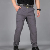 Men’s Lightweight Waterproof Cargo Pants – Quick Dry Tactical Trousers for Camping & Outdoor Use