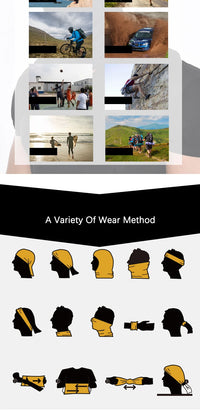 Multifunctional Neck Gaiter Face Mask – Breathable Sun Protection Scarf for Outdoor Sports
