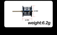 Ultra Lightweight BFS Baitcasting Reel – Ceramic Bearing Fishing Reel with 5KG Drag