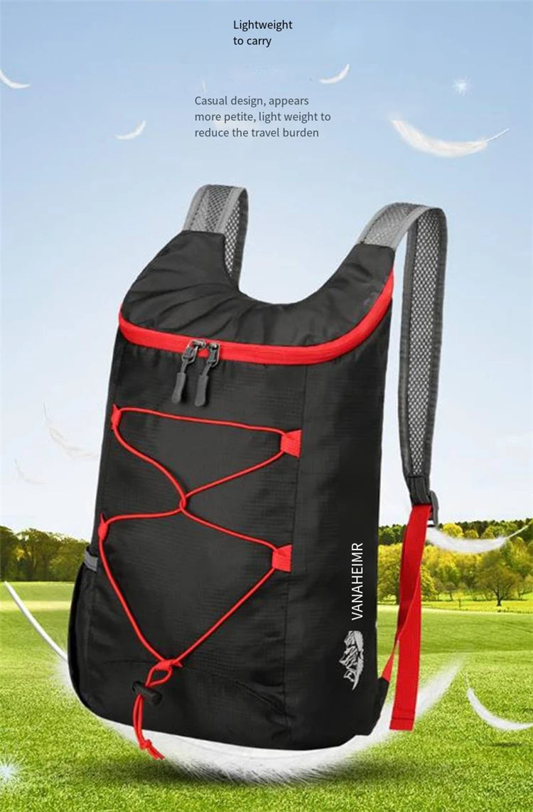 Ultra Lightweight Waterproof Folding Backpack – Multifunctional Camping & Hiking Sports Bag