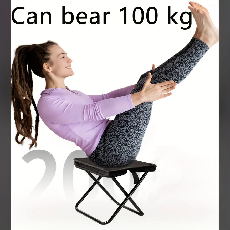 Portable Camping Folding Chair 100kg Capacity with Carry Bag