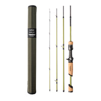 Ultra Lightweight BFS Fishing Rod – 4 Section Carbon Fiber Trout & Bass Fishing Rod