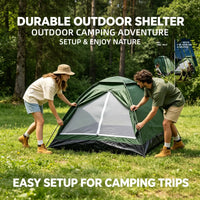 2 Person Ultralight Camping Tent – Dual Layer Waterproof Outdoor Hiking Tent with Sun Protection