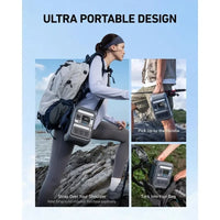 SOLIX C300 (288Wh) Portable Power Station – 300W Solar Generator with Fast Charging