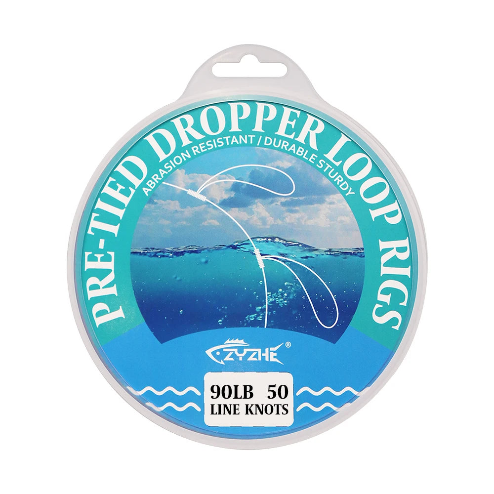 Heavy Duty Pre-Tied Fishing Rigs – Handmade Fishing Line Rigs (10LB-100LB)