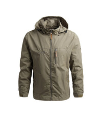 Waterproof Windbreaker Jacket – Outdoor Hiking, Camping & Fishing Casual Coat
