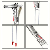 Automatic Spring Fishing Rod Holder – Adjustable Folding Stainless Steel