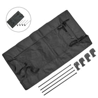 Removable Awning Canopy For Wagon Attachment Sun Shade Cover For Trolley Cart Tube PE Cloth Sun Shelters