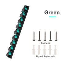 Wall Mounted Fishing Rod Holder Rack – Vertical & Horizontal Storage for Up to 9 Rods