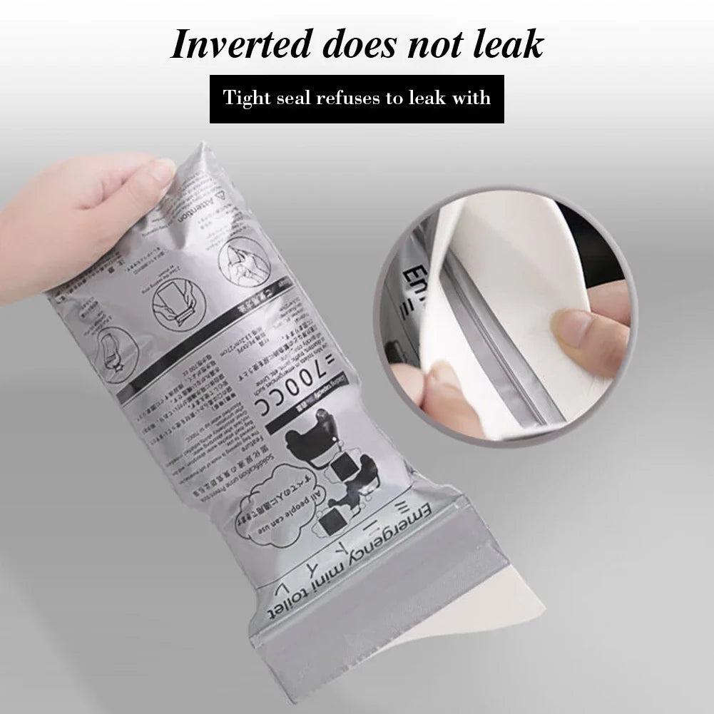 Portable Emergency Urine and Vomit Bags for Travel – Compact