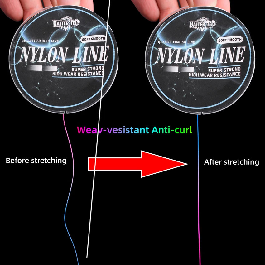 Heavy Duty Monofilament Nylon Fishing Line – Strong Sea Fishing Wire (4LB-34LB)