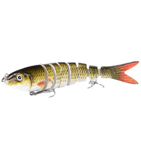 Multi Jointed Swimbait Fishing Lure – Slow Sinking Artificial Crankbait for Bass & Trout Fishing