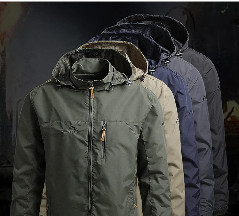 Waterproof Windbreaker Jacket – Outdoor Hiking, Camping & Fishing Casual Coat