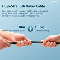 Underwater Fishing Camera 4.3 Inch LCD Ice Fishing Finder Winter Fisherman Fishing Camera with Night Vision 15m Cable
