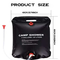 20/40L Portable Outdoor Shower Bag – Waterproof & Durable
